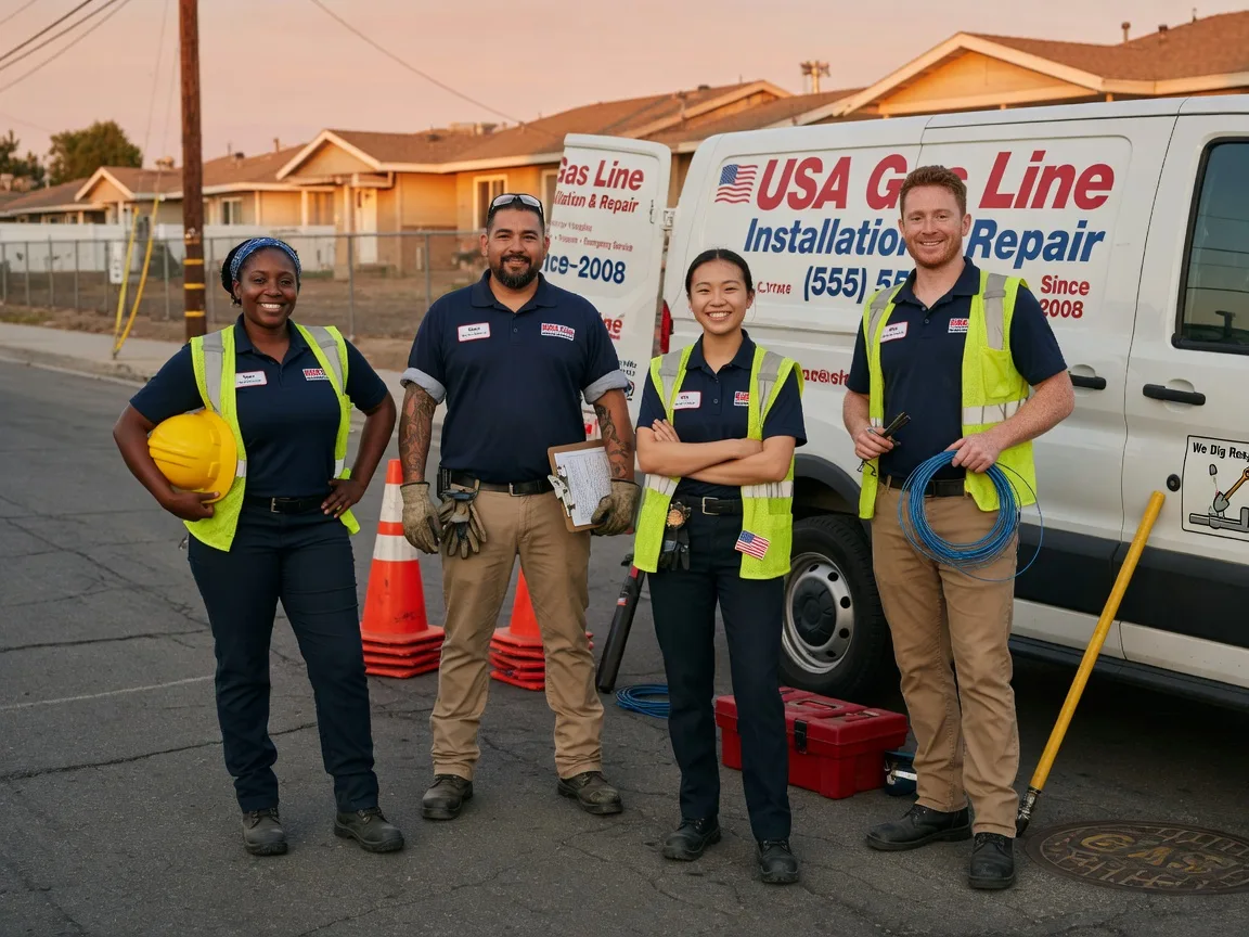 Gas Line Installation company in Prairie Creek, IN